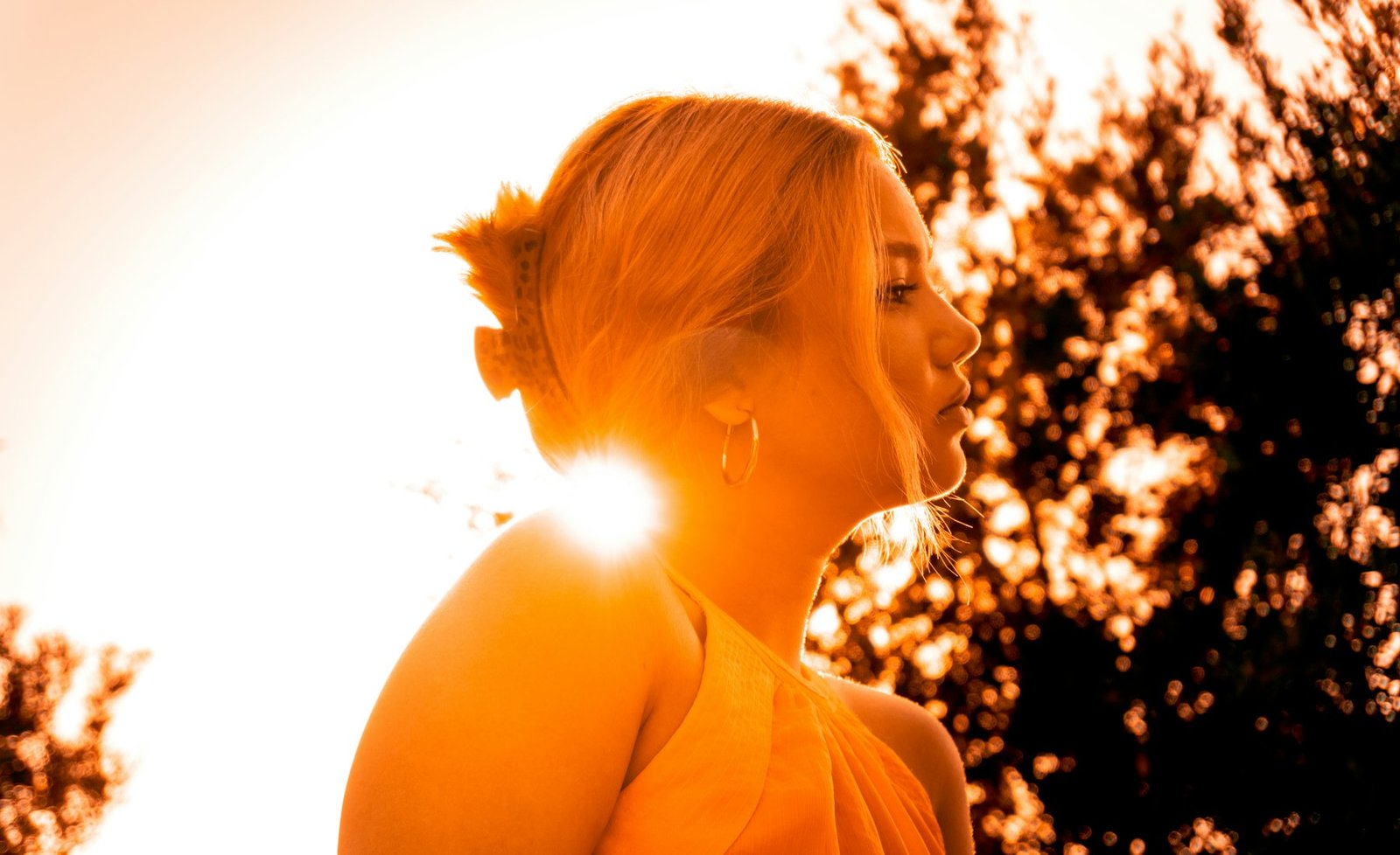 Soft golden light